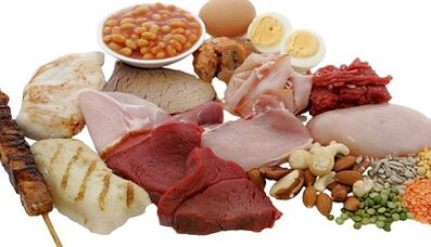 pisua galtzeko proteina dieta menua