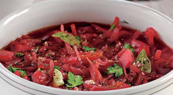 Borscht begetarianoa