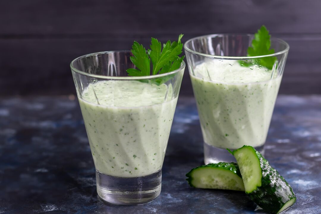 kefir-pepino dieta